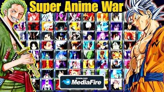 Download Super Anime War Mugen Android APK [upl. by Haleeuqa]