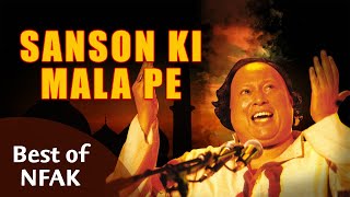 Punjabi Song  Sanson Ki Mala Pe by Legend of Music Nusrat Fateh Ali  Best of NFAK [upl. by Keslie]