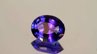 Exceptional Tanzanite Gemstone Tanzanitejewelrydesignscom [upl. by Aihsena]