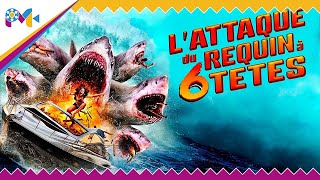 L Attaque du Requin à 6 Têtes Brandon Auret  Film dAction Complet en Français [upl. by Etz]