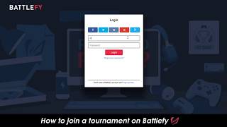 How to join a tournament on Battlefy  ESPORTS [upl. by Ybrad]