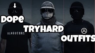 Conjuntos para tryhard fáciles de hacer gta v online [upl. by Nerraw492]