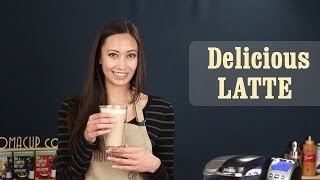 How to make Delicious Cafe Latte  Keurig Coffee Recipes [upl. by Amora]