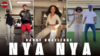 Nya Nya amapiano dance challenge 🔥🕺 [upl. by Anevad]