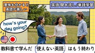 海外で普通に使っている自然な英語挨拶英会話フレーズ [upl. by Assele209]