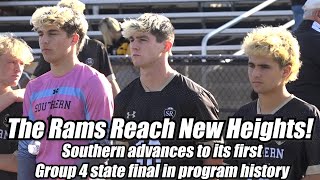 Southern 1 Princeton 0  HS Boys Soccer  Group 4 State Semifinal  Rams reach first state final [upl. by Agneta]