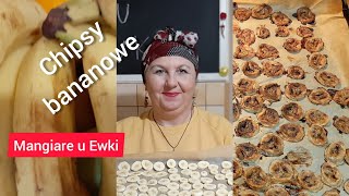 Chipsy bananowe Mangiare u Ewki [upl. by Ardnued775]