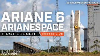 Watch The Ariane 6 Launch For The First Time [upl. by Baptist]