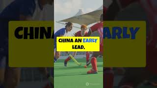 China Stuns Pakistan in Asian Champions Trophy SemiFinal news sports viralshort hockey [upl. by Noek]