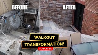 How to Build a Waterproofed Basement Walkout [upl. by Hersh]