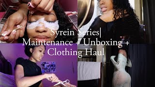 Syrein Series Maintenance  Unboxing  Clothing Haul [upl. by Byrann685]