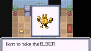 Pokemon Light Platinum how to catch an elekid without battling [upl. by Ahsiatal]