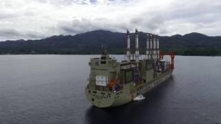 Karadeniz Powership Yasin Bey Arrival  Ambon Indonesia [upl. by Huai]