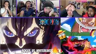 Gol D Roger vs Whitebeard 🔥🔥  One Piece Reaction Mashup [upl. by Ettena232]