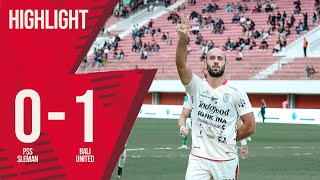 HIGHLIGHT PSS Sleman vs Bali United FC  Goal Skill Save [upl. by Brandwein211]