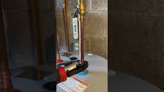 Gas water heater installed pro press affordable qualityplumbing [upl. by Theron]