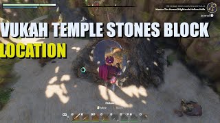 Vukah Temple Stones Block Location Enshrouded [upl. by Enimsay754]