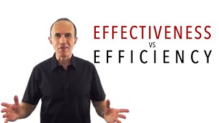 Effectiveness vs Efficiency [upl. by Fiedling]