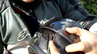 Marushin RS1 Carbon Helmet handson review [upl. by Einaj]