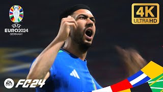 FC 24  ITALY VS ALBANIA  GROUP STAGE  EUFA EURO 2024 4K [upl. by Apthorp835]