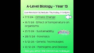 Thursdays ALevel Biology Session With Primrose Kitten [upl. by Havstad]