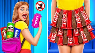 How to Sneak Candy into Movie Theater by Multi DO Challenge [upl. by Penoyer721]