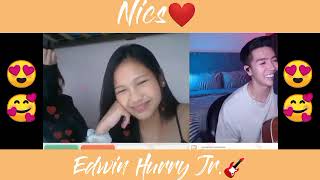 Nics ❤️ Edwin  Clip 1 Ome tv Harana Prank  Cute Nics [upl. by Sproul]