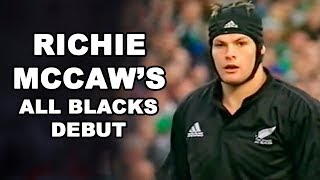 Richie McCaws All Blacks Debut [upl. by Beret]