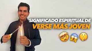 🤯SIGNIFICADO ESPIRITUAL DE VERSE MÁS JOVEN Secretos para ser un traga años y aparentar menos edad [upl. by Anatniuq79]