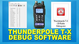 Thunderpole TX Debug Software  USE THIS SOFTWARE AT YOUR OWN RISK [upl. by Iadahs]