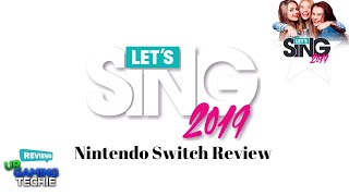 Lets Sing 2019 Nintendo Switch Review  Sequel Karaoke Game on the Switch [upl. by Bores]