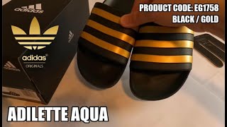 ADIDAS ADILETTE AQUA SLIDES  Watch Before You Buy [upl. by Lotz]