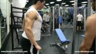 Best Exercise to widen your back Lower Lats  Brock Aksoy amp Mike Raso [upl. by Noicpesnoc467]