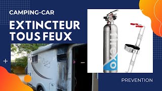 EXTINCTEURS COMMENT CHOISIR LE BON POUR VOTRE CAMPINGCAR [upl. by Ardnasyl24]