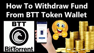 How To Withdraw Fund From BTT Token Wallet  Cryptocurrency Wallets [upl. by Romelda218]