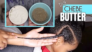 DIY CHEBE BUTTER  How to make Chebe Infused Oil ft Sahel Cosmetics [upl. by Tori]