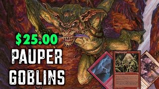 MTG  2500 Pauper Goblins  A Budget Magic The Gathering Deck [upl. by Brieta]