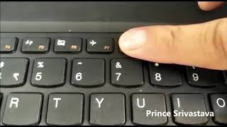 How turn on WiFi of Lenovo Laptop [upl. by Lleuqar307]