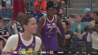 NBA 2K WNBA Edition McCloud Turns Up Back From Injury🏀 [upl. by Garnes]