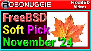 FreeBSD Software Pick November 2024 [upl. by Anthe]