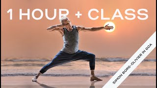 Simon BorgOlivier Full Yoga Class in Goa [upl. by Crawford]