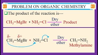 SEV NO – 89 What is the product of the reaction between Grignard reagent CH3MgBr and NH2Cl [upl. by Jeddy]