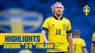 Highlights Sverige  Finland  EMgenrep  Härlig seger [upl. by Ynaffit]