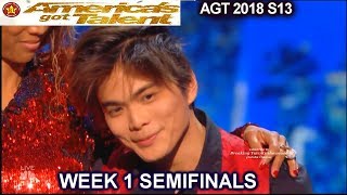 Shin Lim Judges Comments Americas Got Talent 2018 Auditions S13E01 [upl. by Terag]