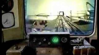 N scale Train Drivers View [upl. by Adnawuj]