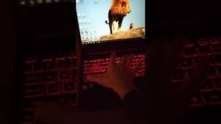 Acer Nitro 5 backlit keyboard settings onoff 30 seconds and brightness [upl. by Elah]