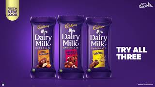 Cadbury Dairy Milk Variants  Fresh New Look  PeekABoo  English [upl. by Kaleb]