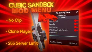 Cubic Sandbox Clone playerWallhack Mod Menu [upl. by Zwart]