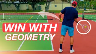 How to Use Tennis Court Geometry to Your Advantage [upl. by Charlie]