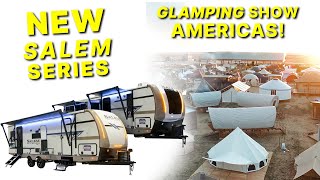 Glamping Show Americas amp Forest River Salem Reveal [upl. by Maris]